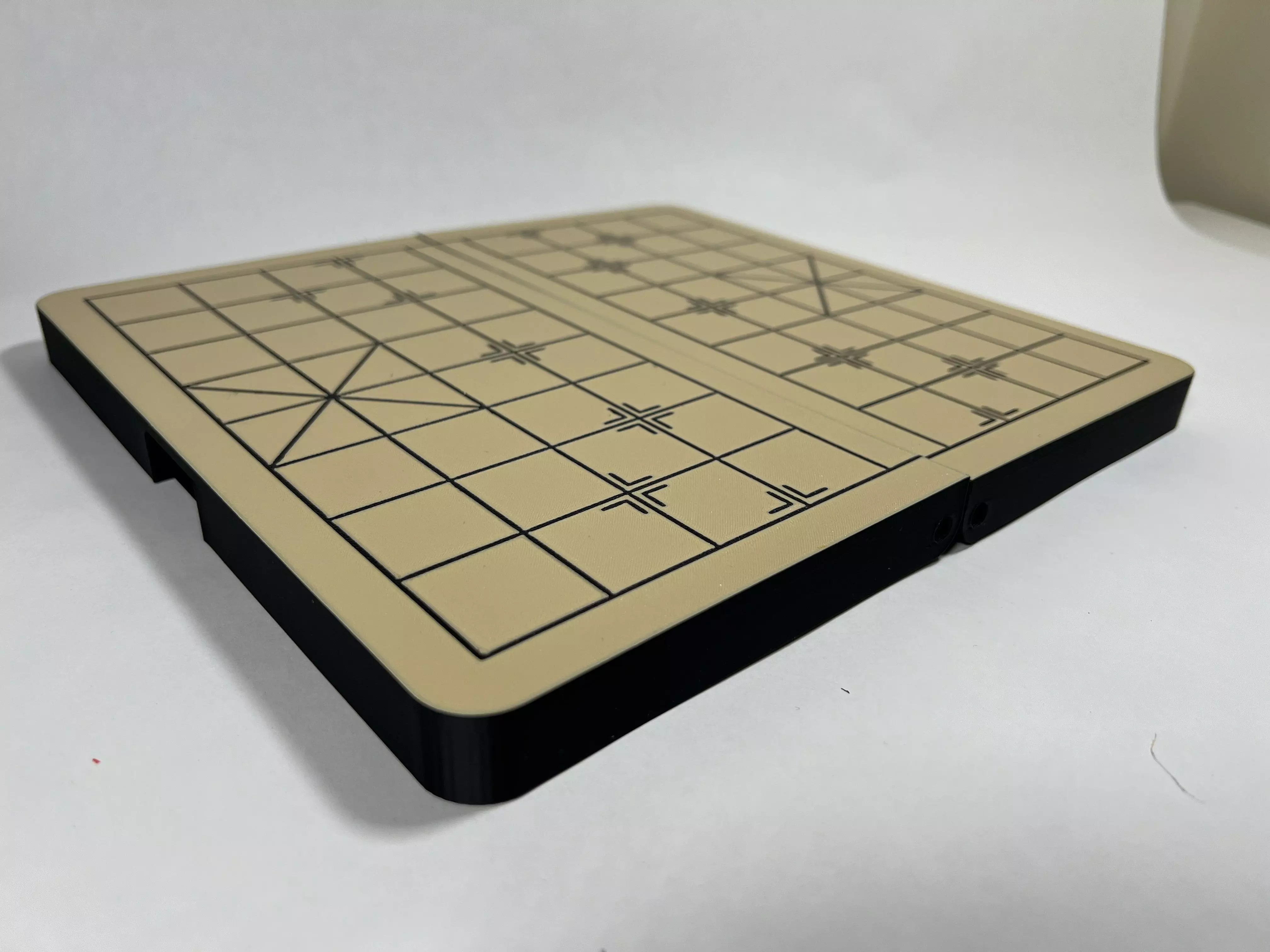FOLDABLE CHINESE CHESS BOARD 3D print model