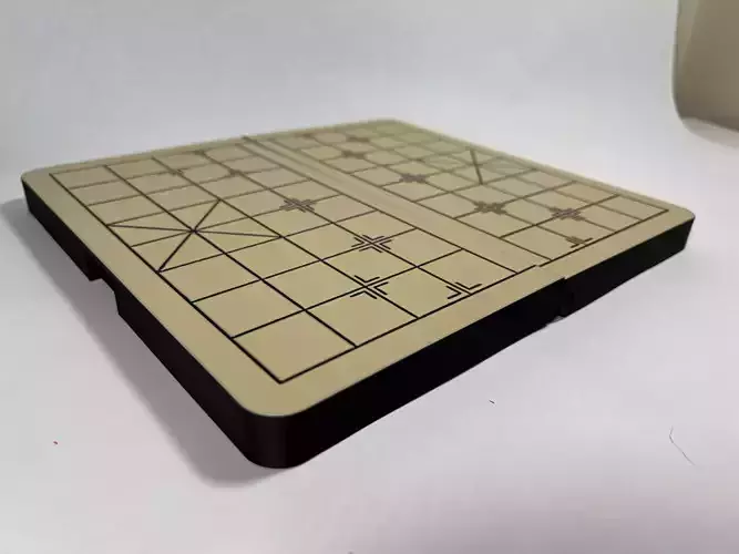 FOLDABLE CHINESE CHESS BOARD