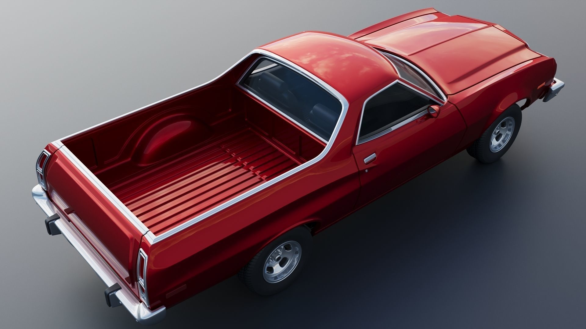 Ranchero 1974 3D print model_7