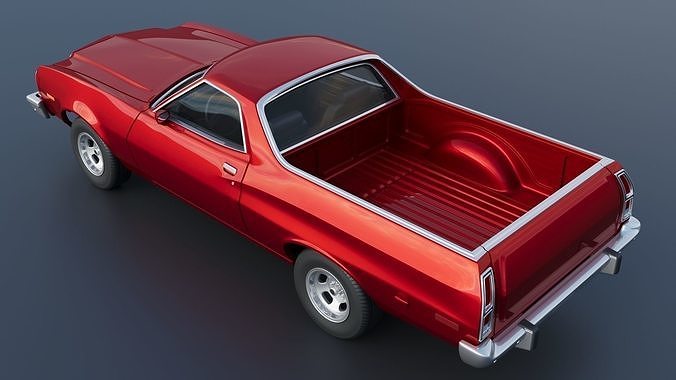 Ranchero 1974 3D print model 6