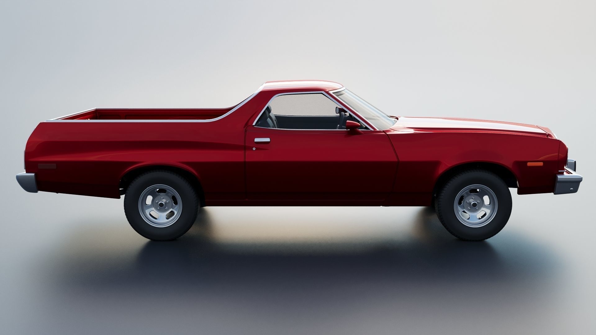 Ranchero 1974 3D print model_8
