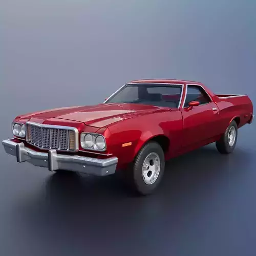 Ranchero 1974 3D print model