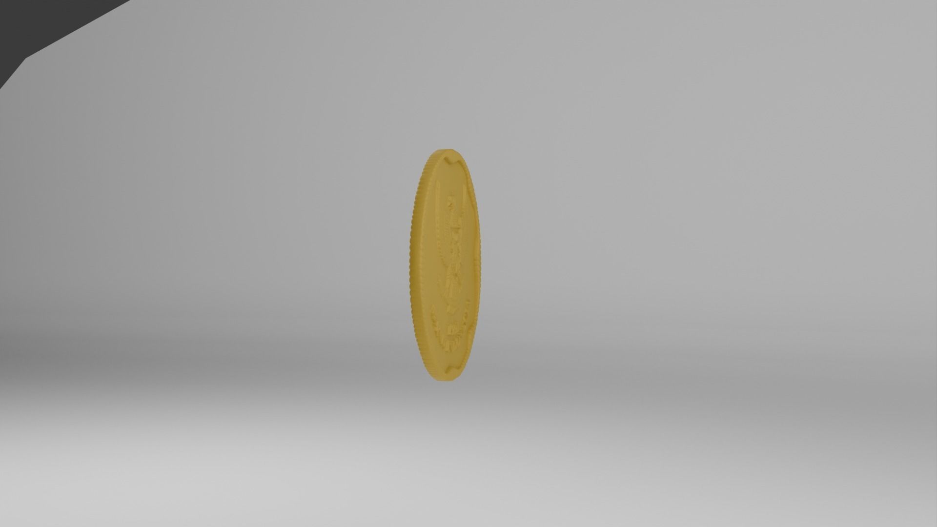 Coin 500 IDR 3D model_16