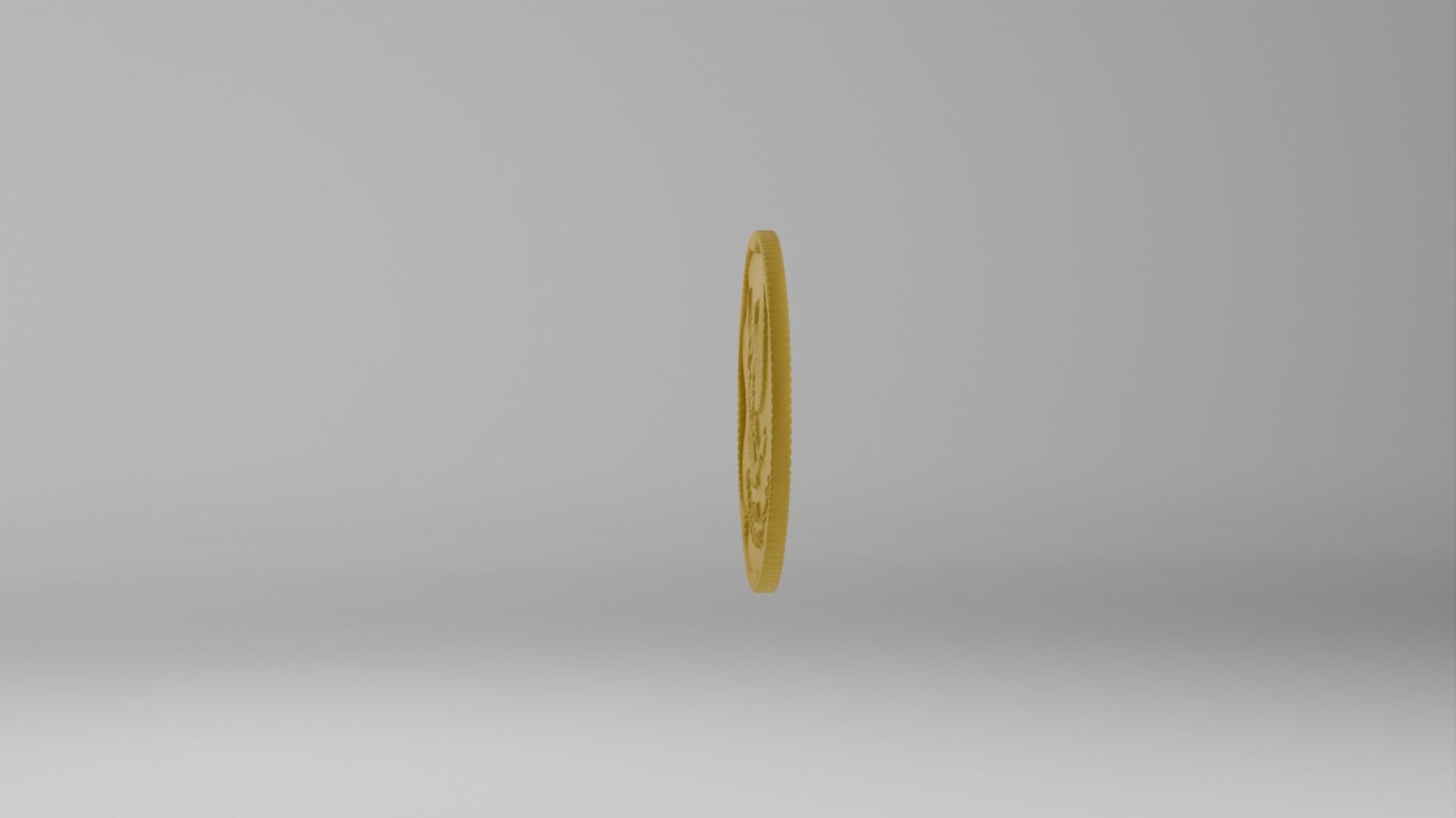 Coin 500 IDR 3D model_8