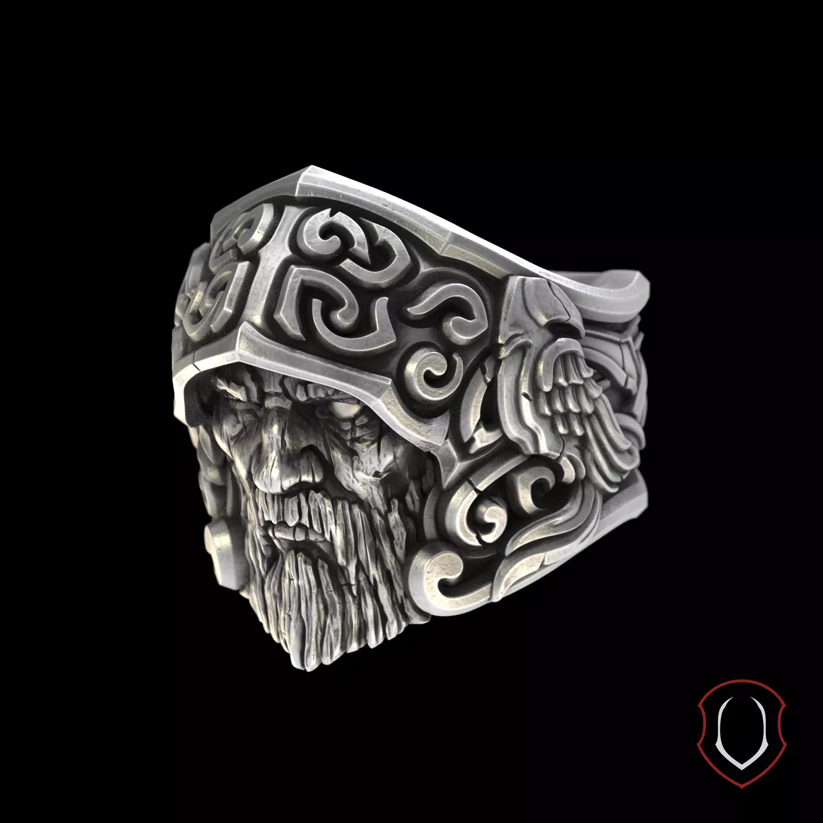 Odin ring 3D print model_1