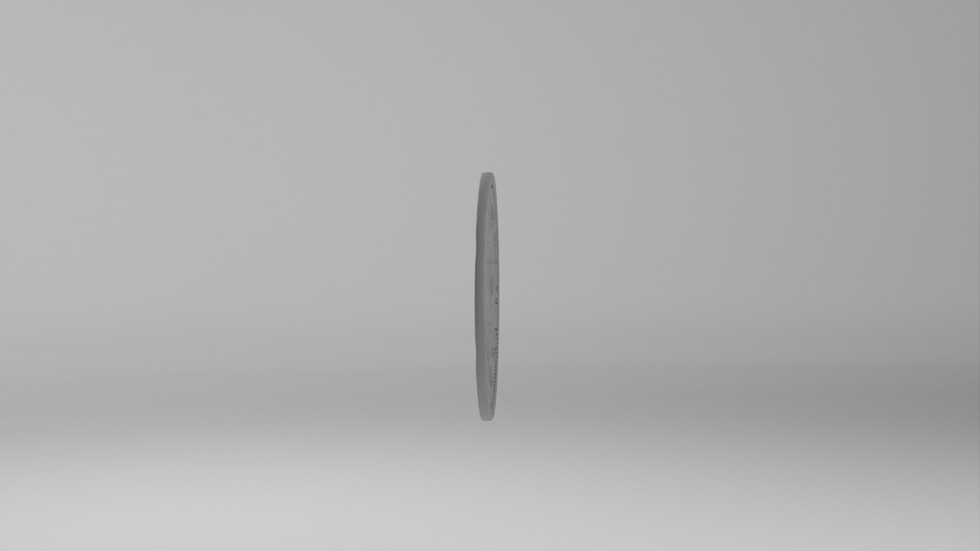 Coin 100 IDR 3D model_6