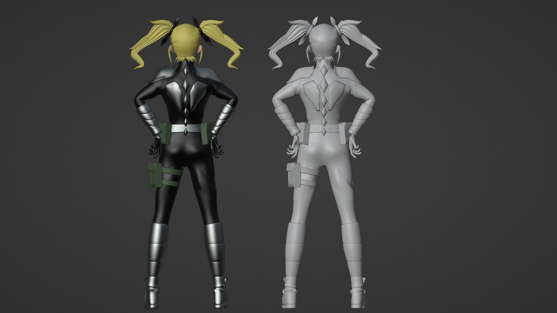 Kikoru Shinomiya - Kaiju no8 3D model_19