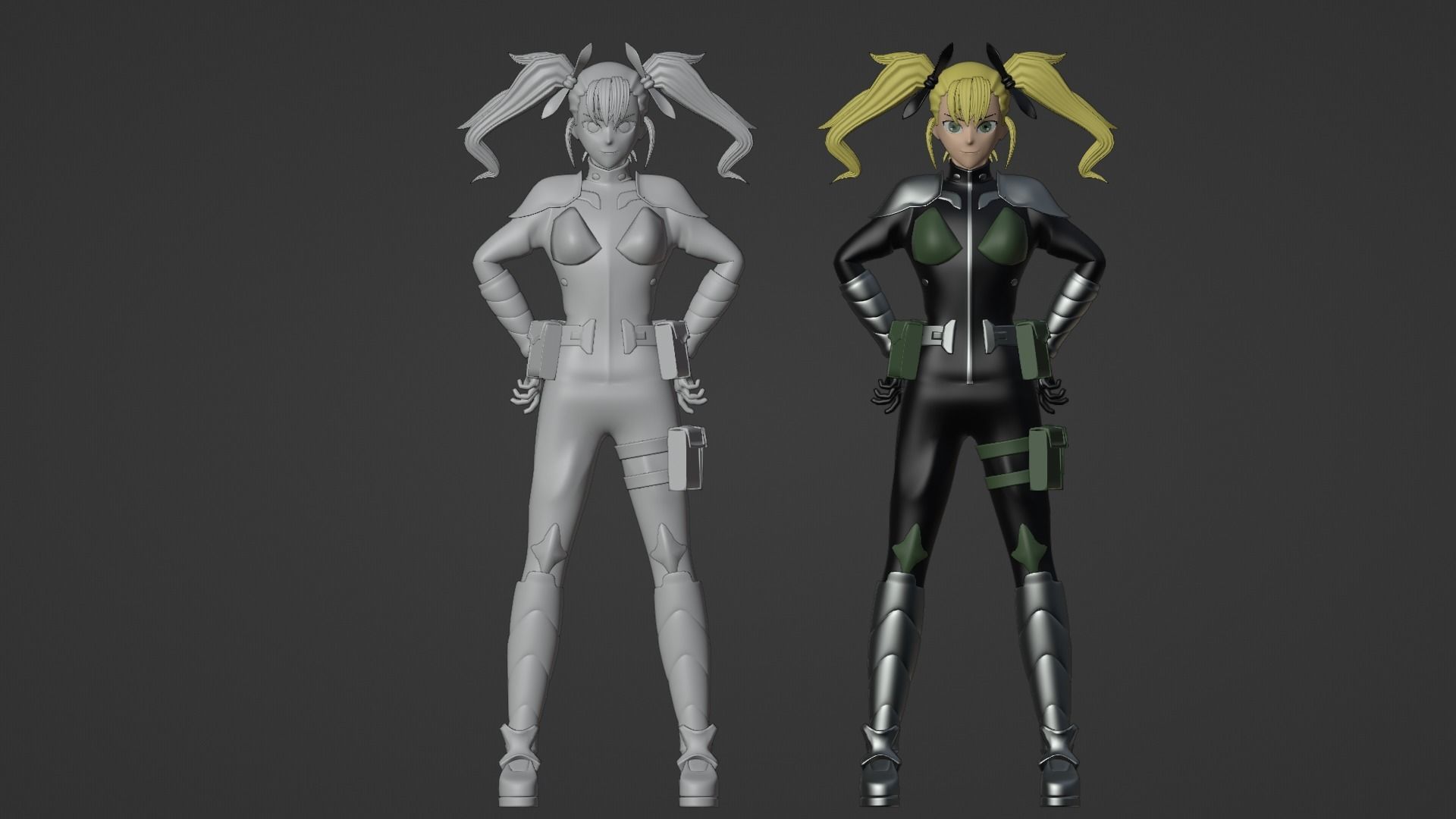 Kikoru Shinomiya - Kaiju no8 3D model_18