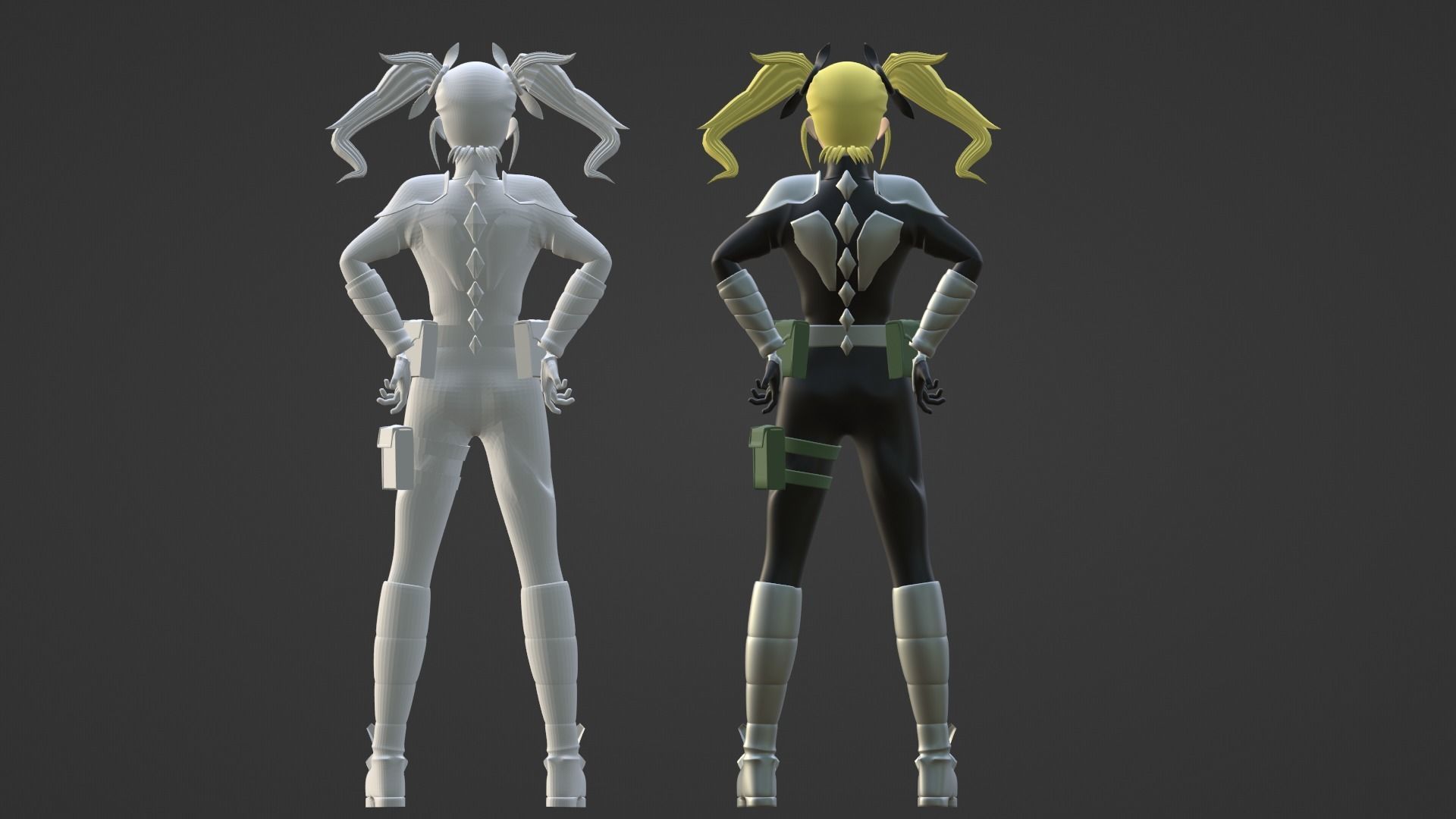 Kikoru Shinomiya - Kaiju no8 3D model_17