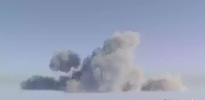 Realistic 3D Clouds - Voxels - VDB Cache Data 3D model