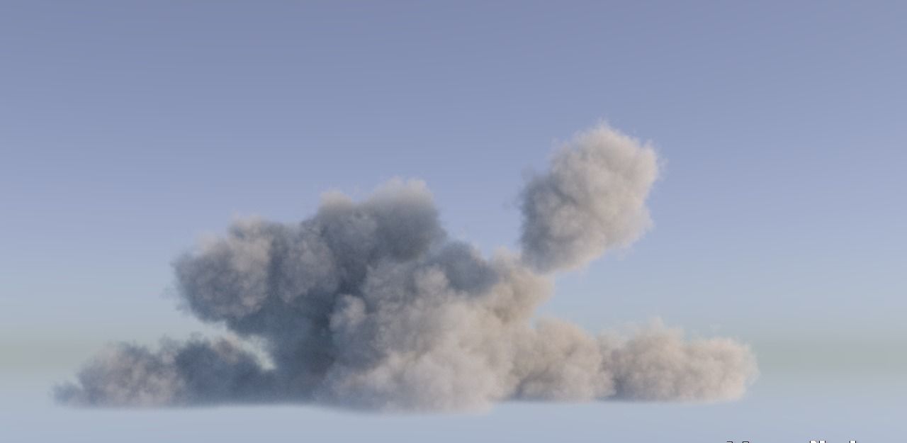 Realistic 3D Clouds - Voxels - VDB Cache Data 3D model_14