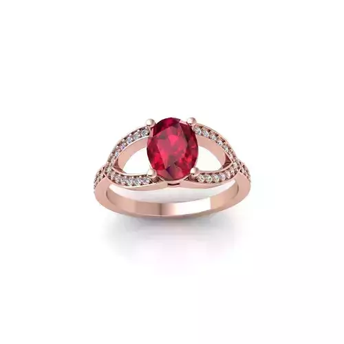 Gemstone  3d Model and Render STL