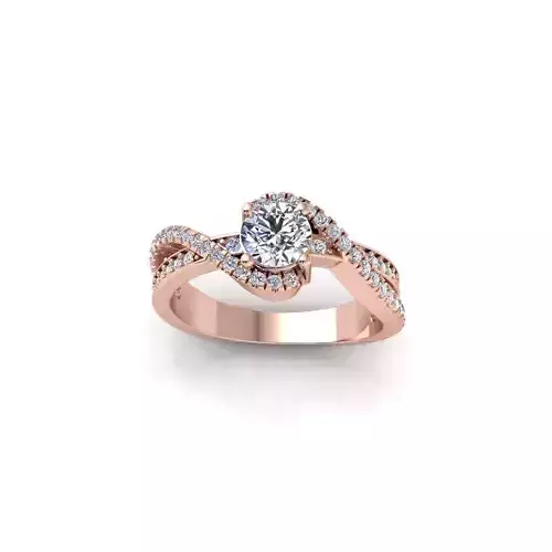 Engagement Ring 3d Model and Rnder