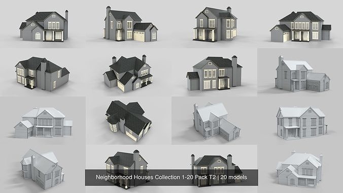 British House Design Collection 1-20 Pack T2 4
