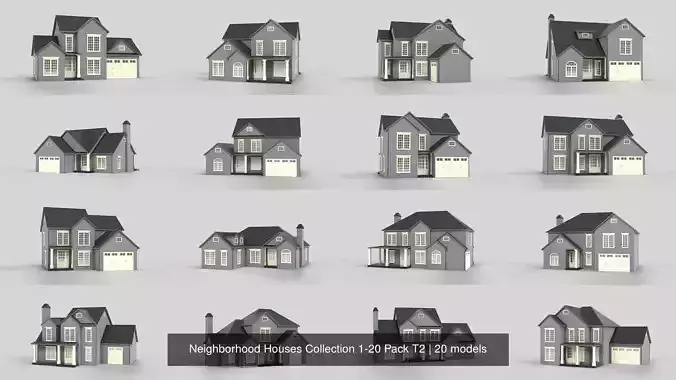 British House Design Collection 1-20 Pack T2 2