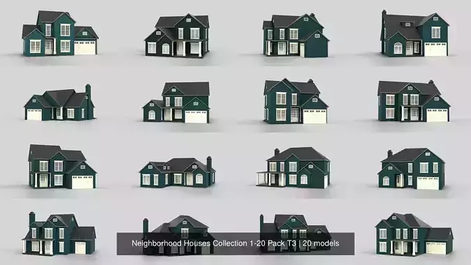 British House Design Collection 1-20 Pack T3 2