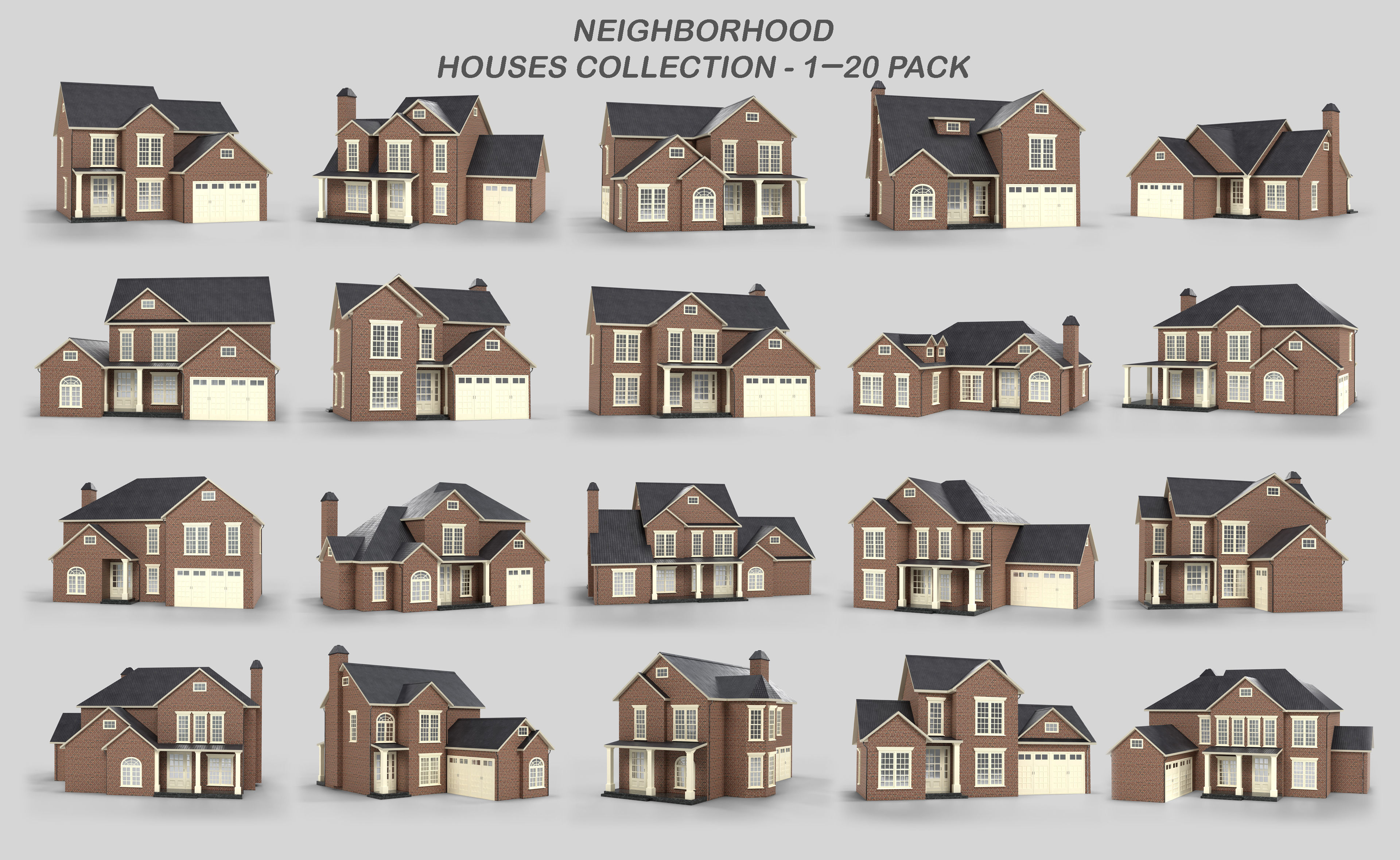 British House Design Collection 1-20 Pack T4 _23