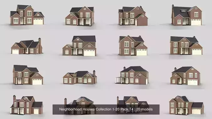 British House Design Collection 1-20 Pack T4 2