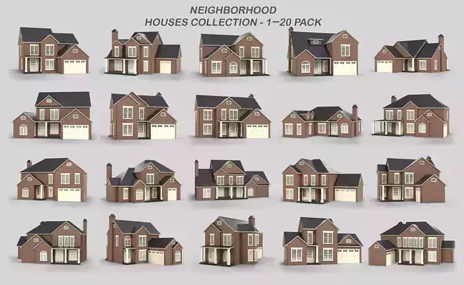 British House Design Collection 1-20 Pack T4 
