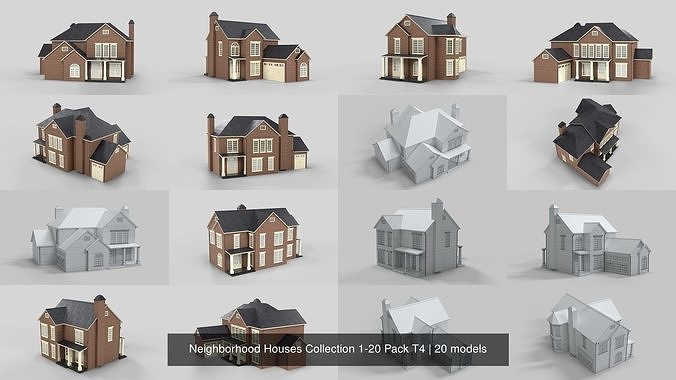 British House Design Collection 1-20 Pack T4 4