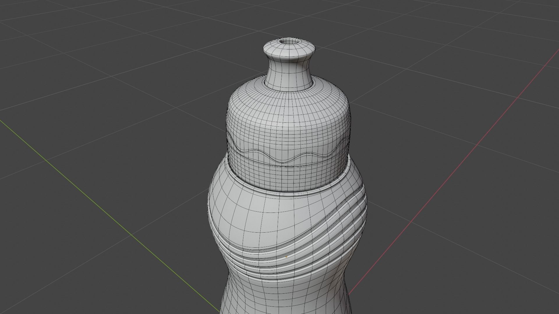 Photorealistic Squeeze Water Bottle - 3D Model Asset 3D model_8