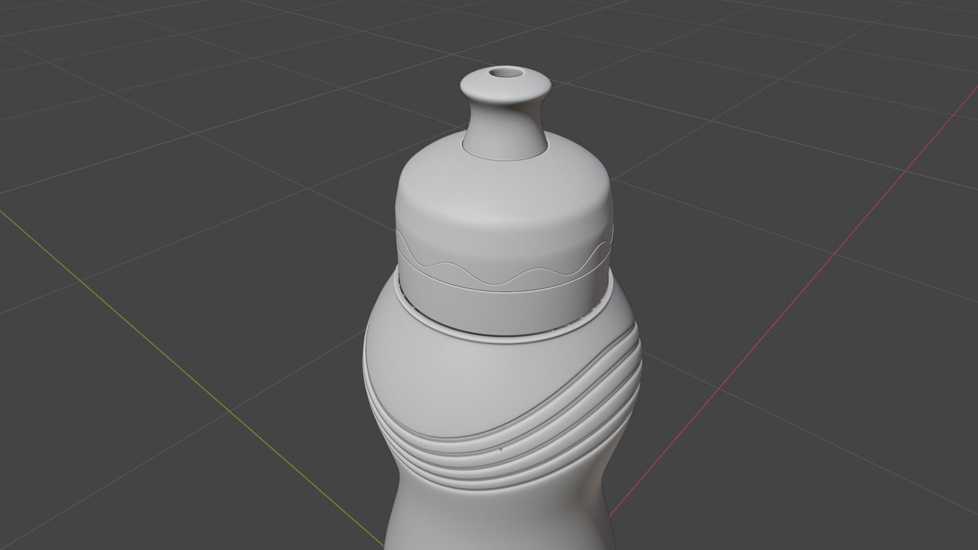Photorealistic Squeeze Water Bottle - 3D Model Asset 3D model_7