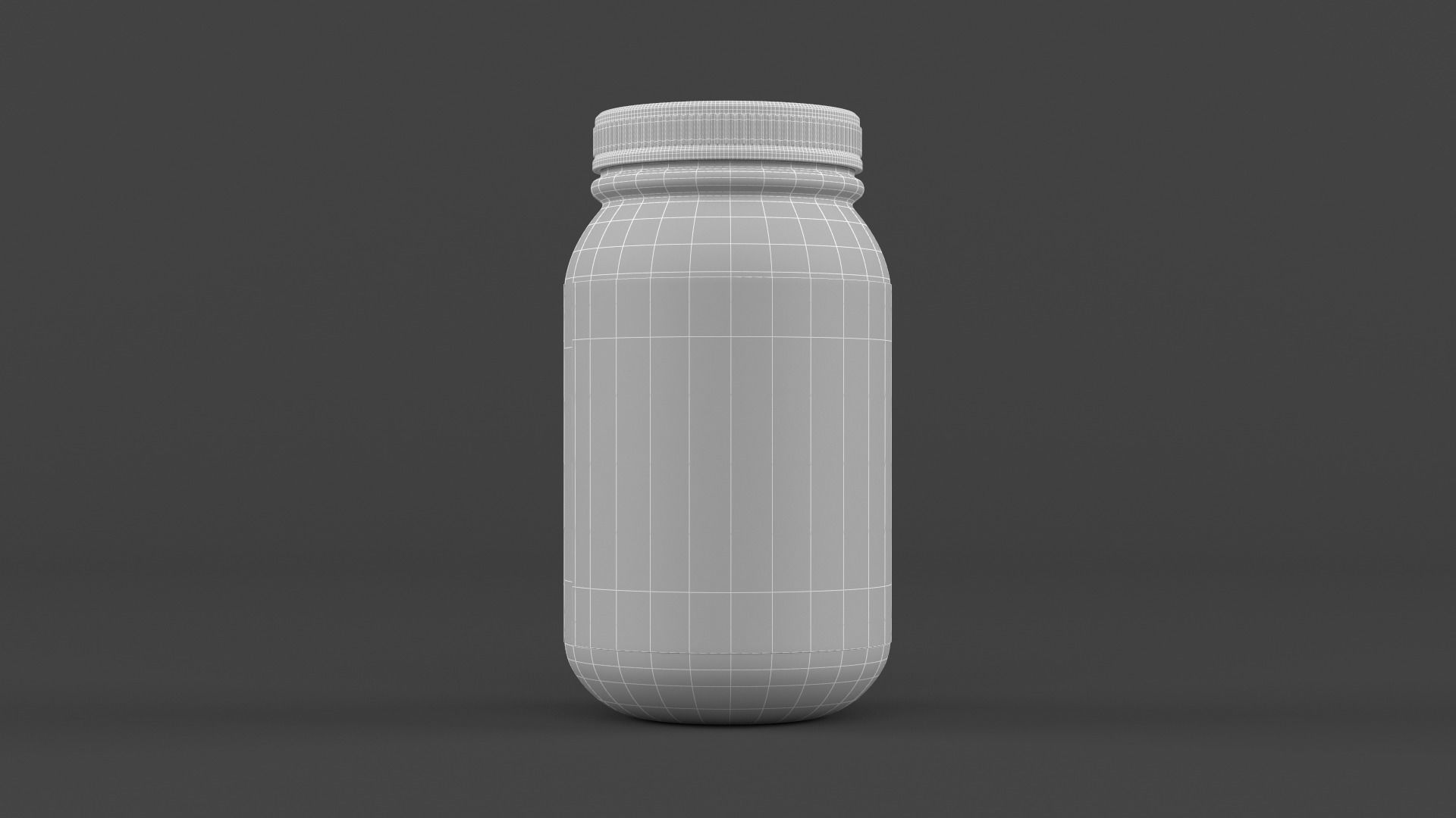 Protein Powder 3D model_12