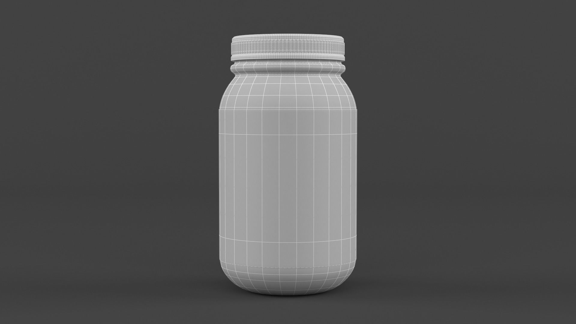Protein Powder 3D model_11