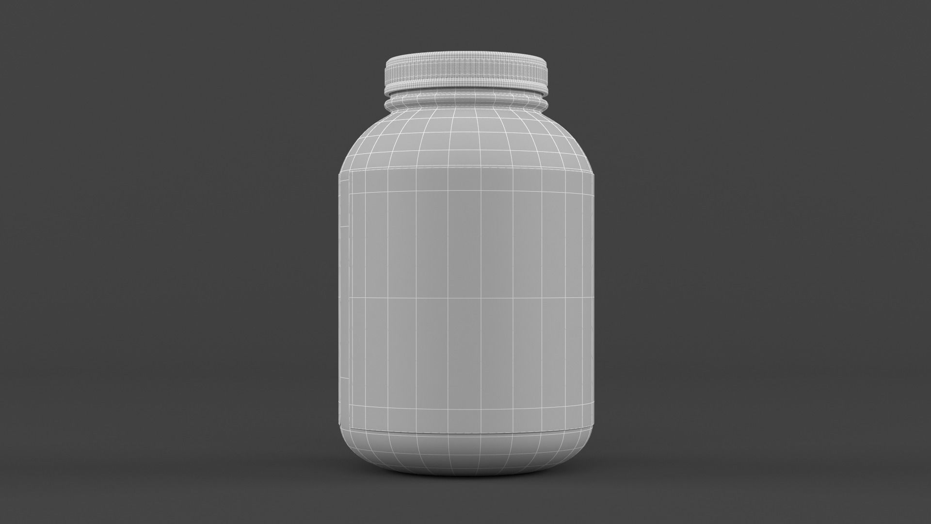 Protein Powder 3D model_10