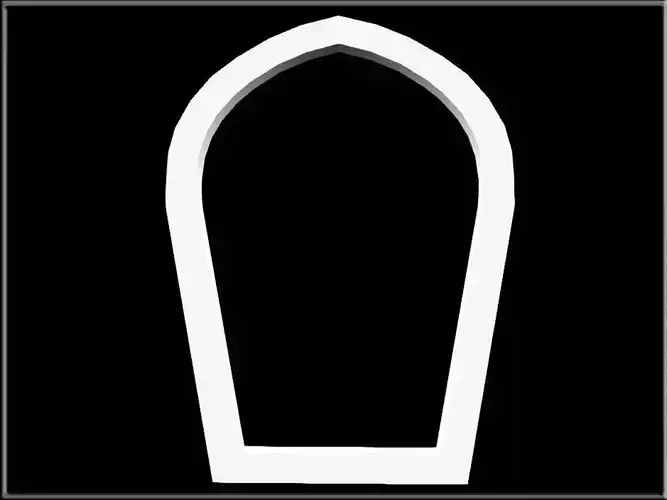 Pointed Horseshe Arch 02