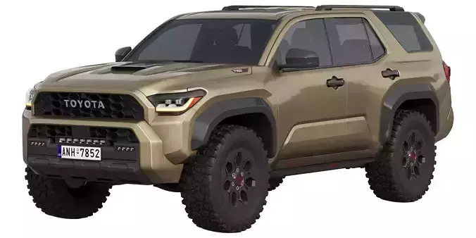 Toyota 4Runner TRDpro 2025 3D model