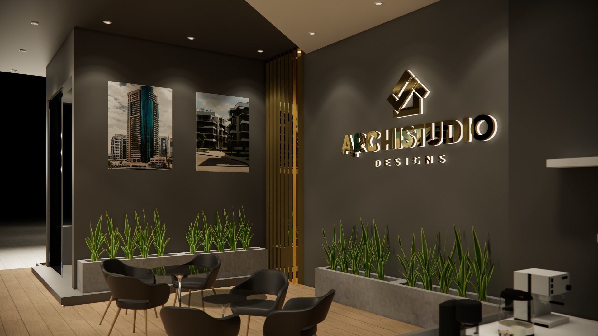 Exhibition booth design 3D model 14m x 11m  3D model_8