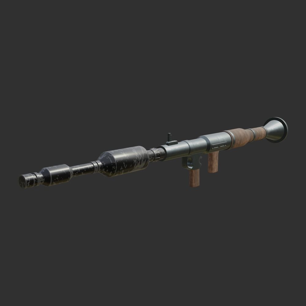 Yassin Rocket Propelled RPG  3D model_2