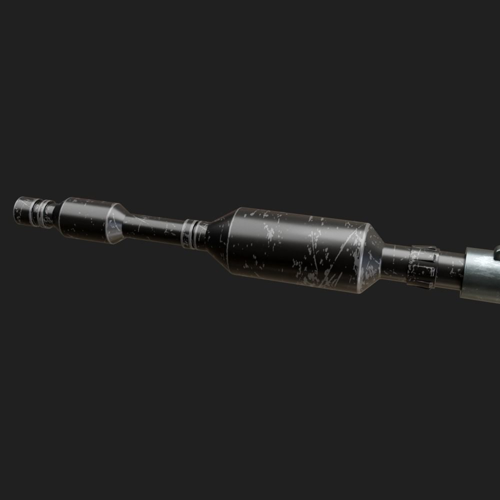 Yassin Rocket Propelled RPG  3D model_5