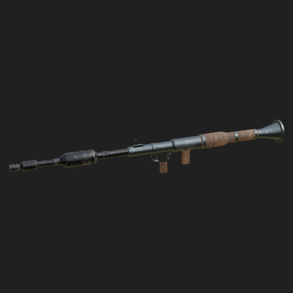 Yassin Rocket Propelled RPG  3D model_8