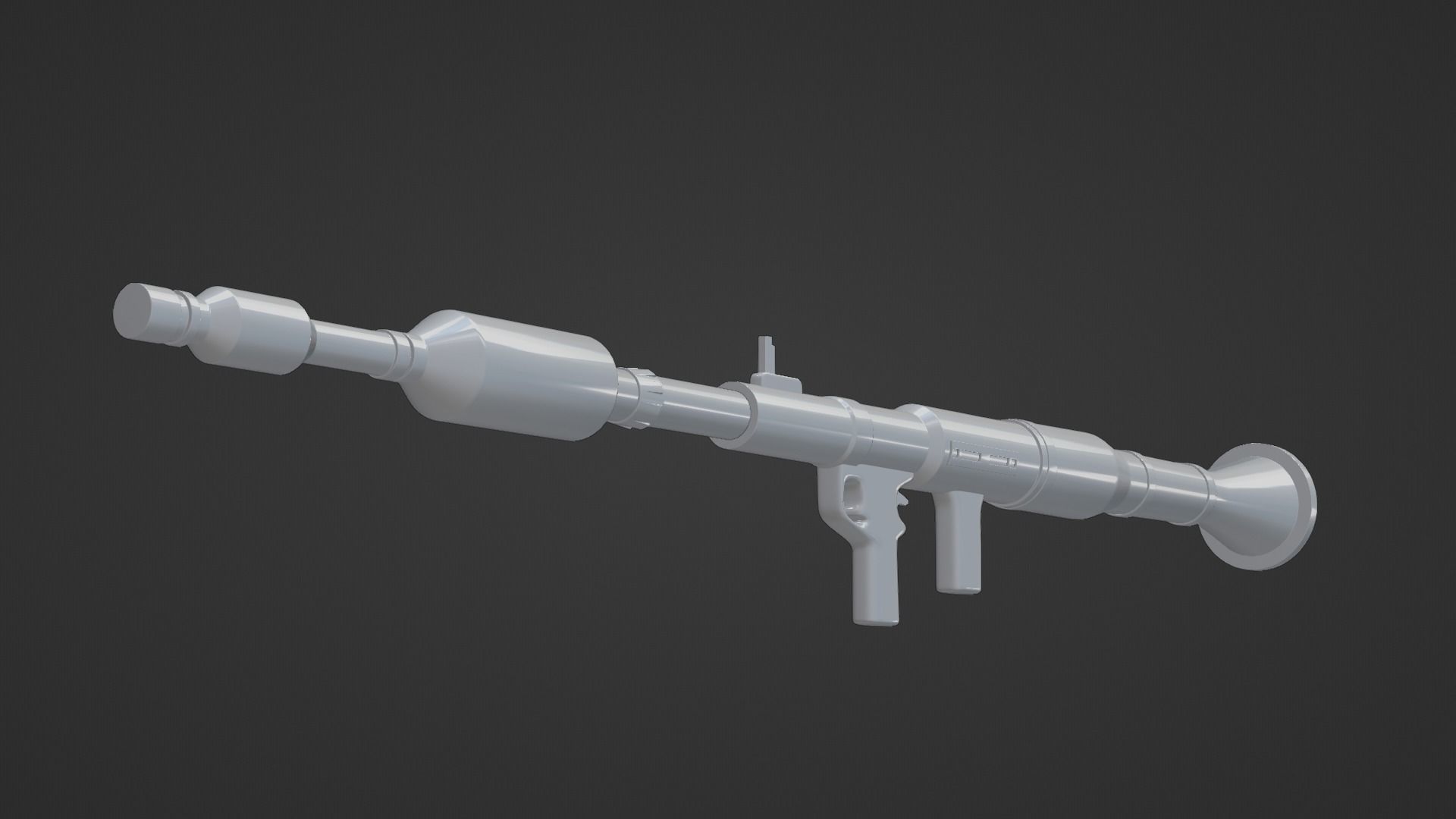 Yassin Rocket Propelled RPG  3D model_1