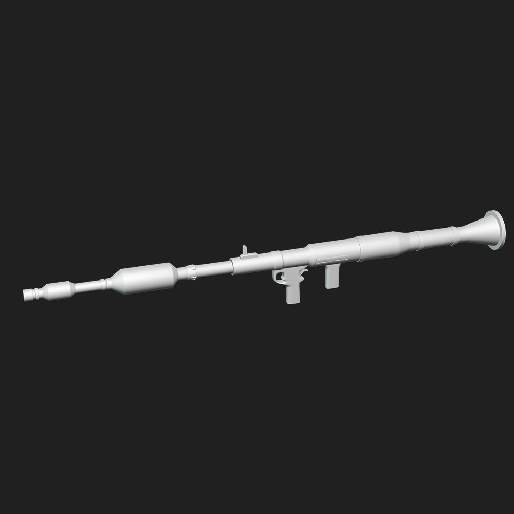 Yassin Rocket Propelled RPG  3D model_7