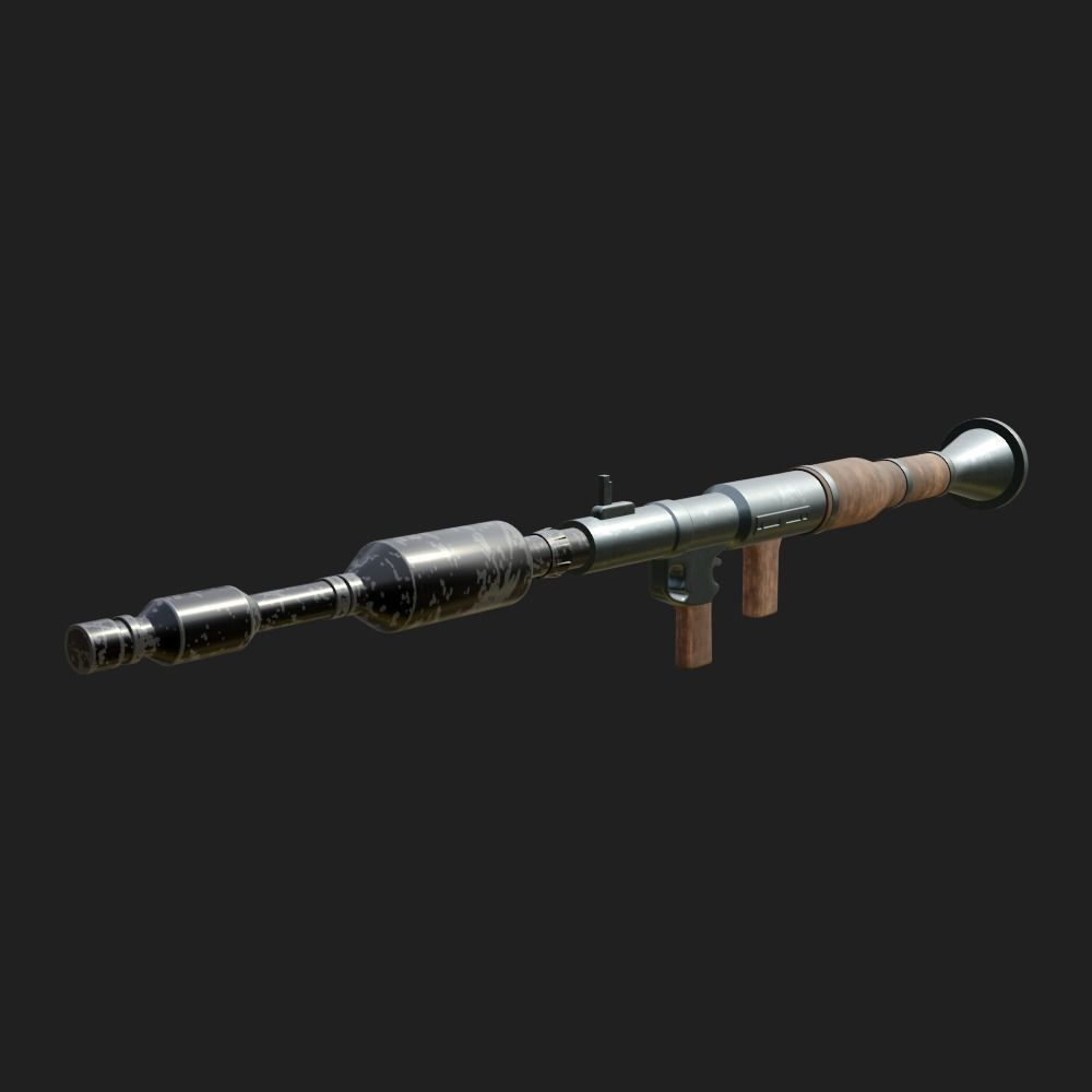Yassin Rocket Propelled RPG  3D model_4