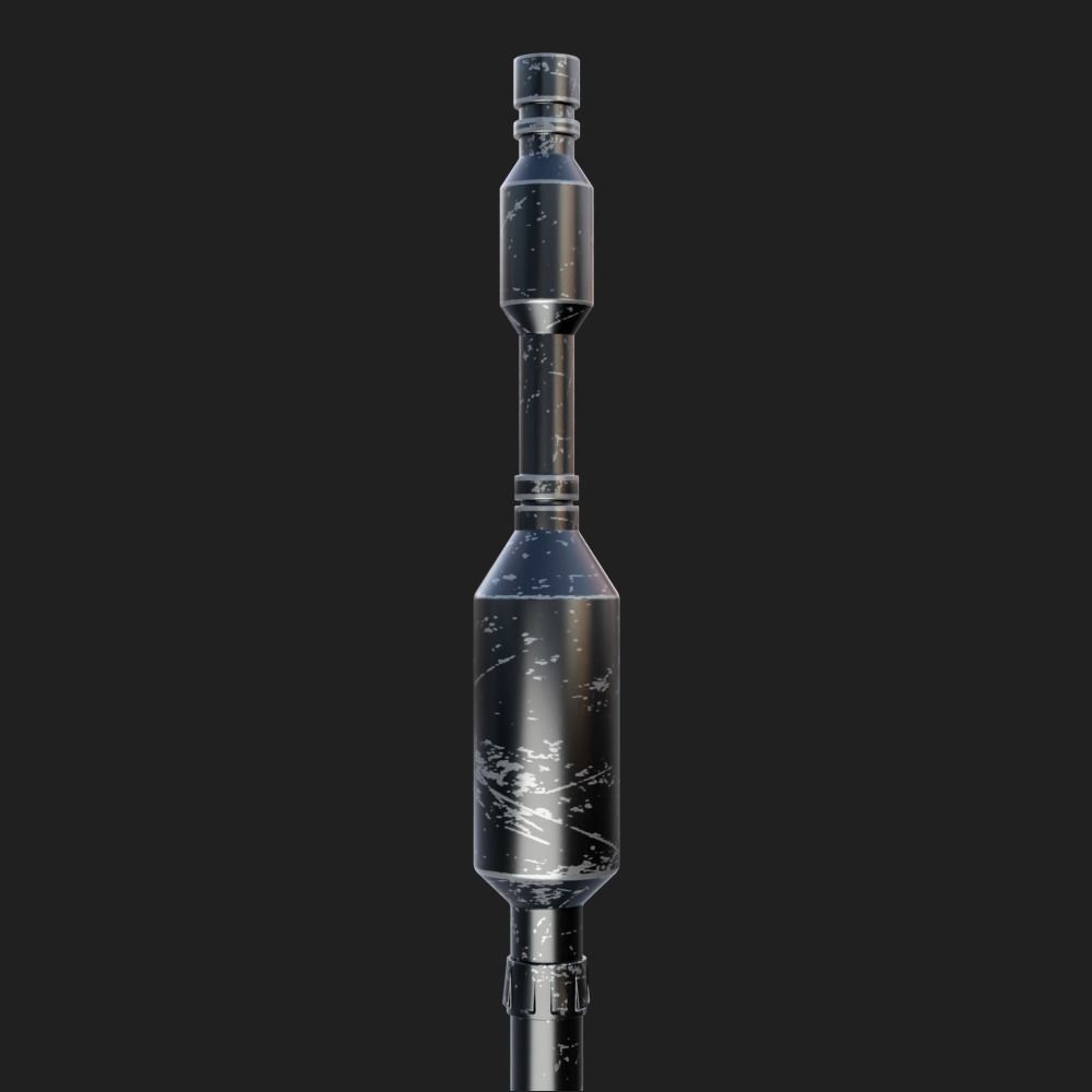 Yassin Rocket Propelled RPG  3D model_3