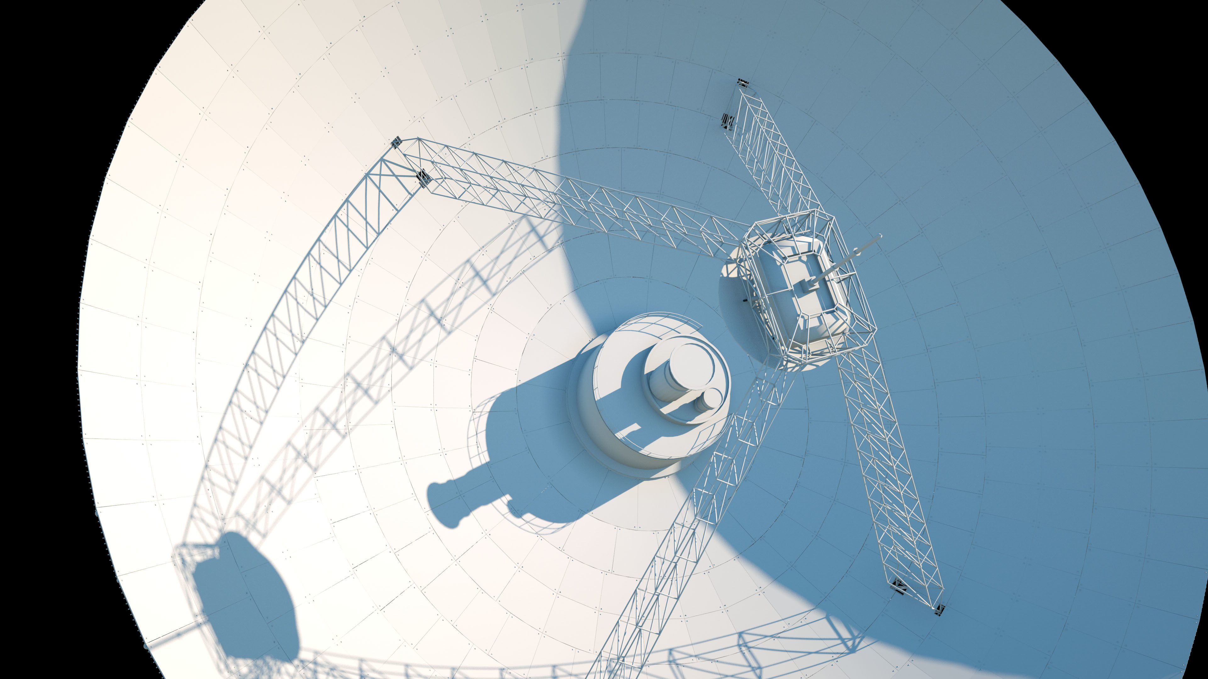 Large radio telescope 3D model_16