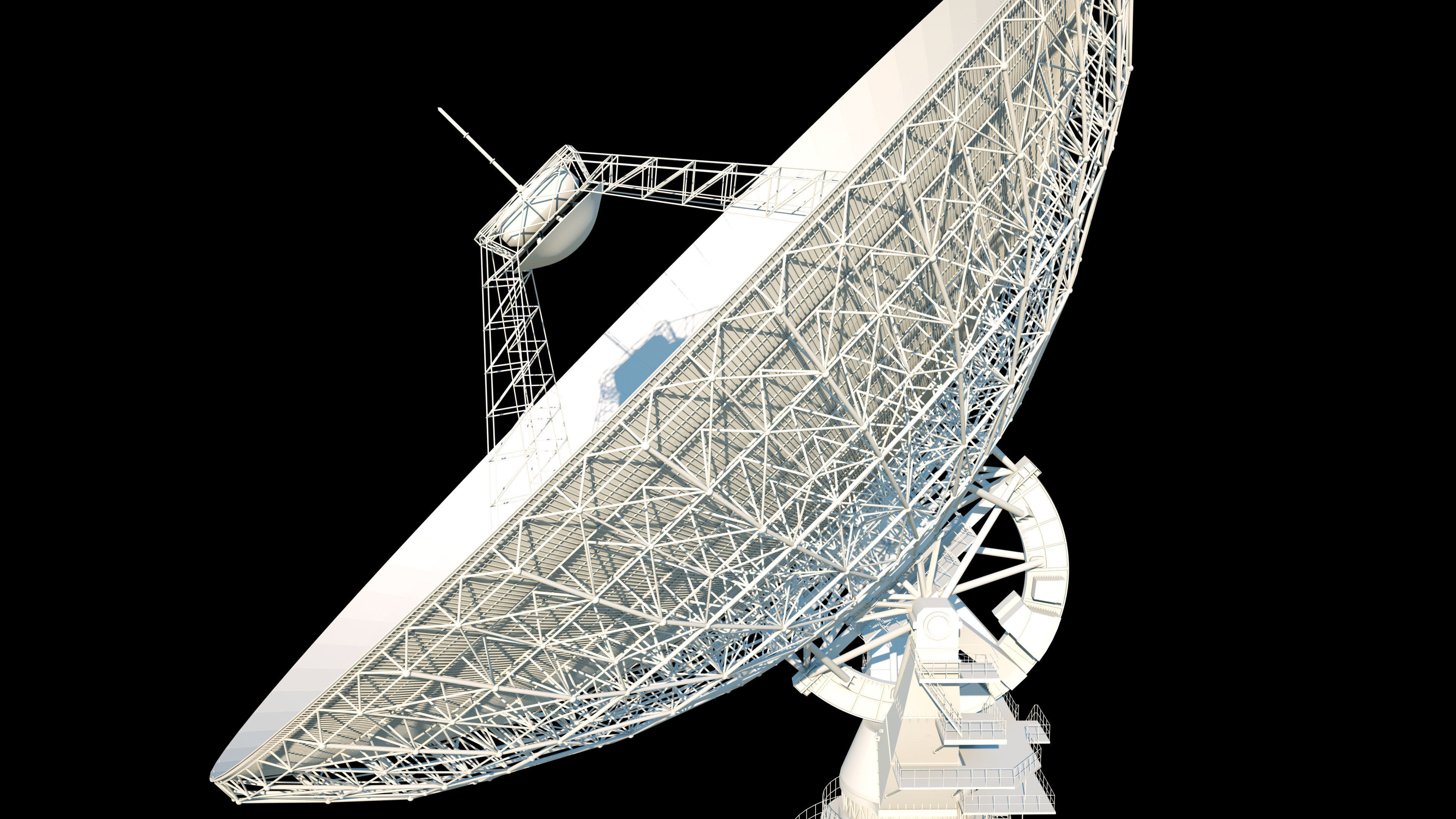 Large radio telescope 3D model_18