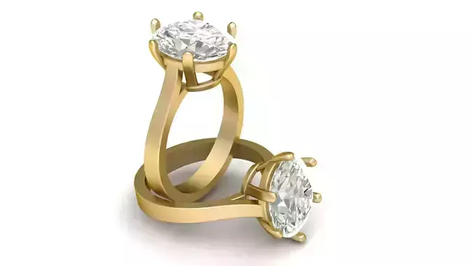 wedding ring 3d printable model 