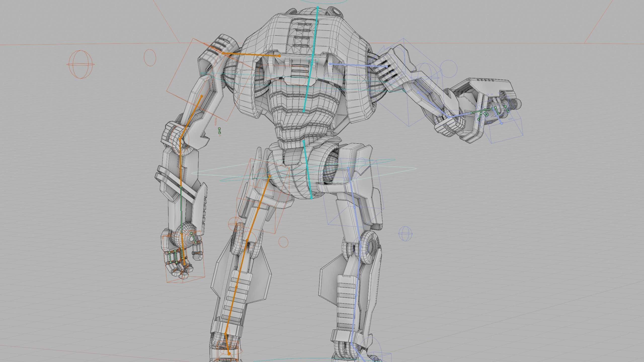 COMBAT DROID PANDA  Rigged for Unreal Engine - Unity - MIXAMO 3D model_41