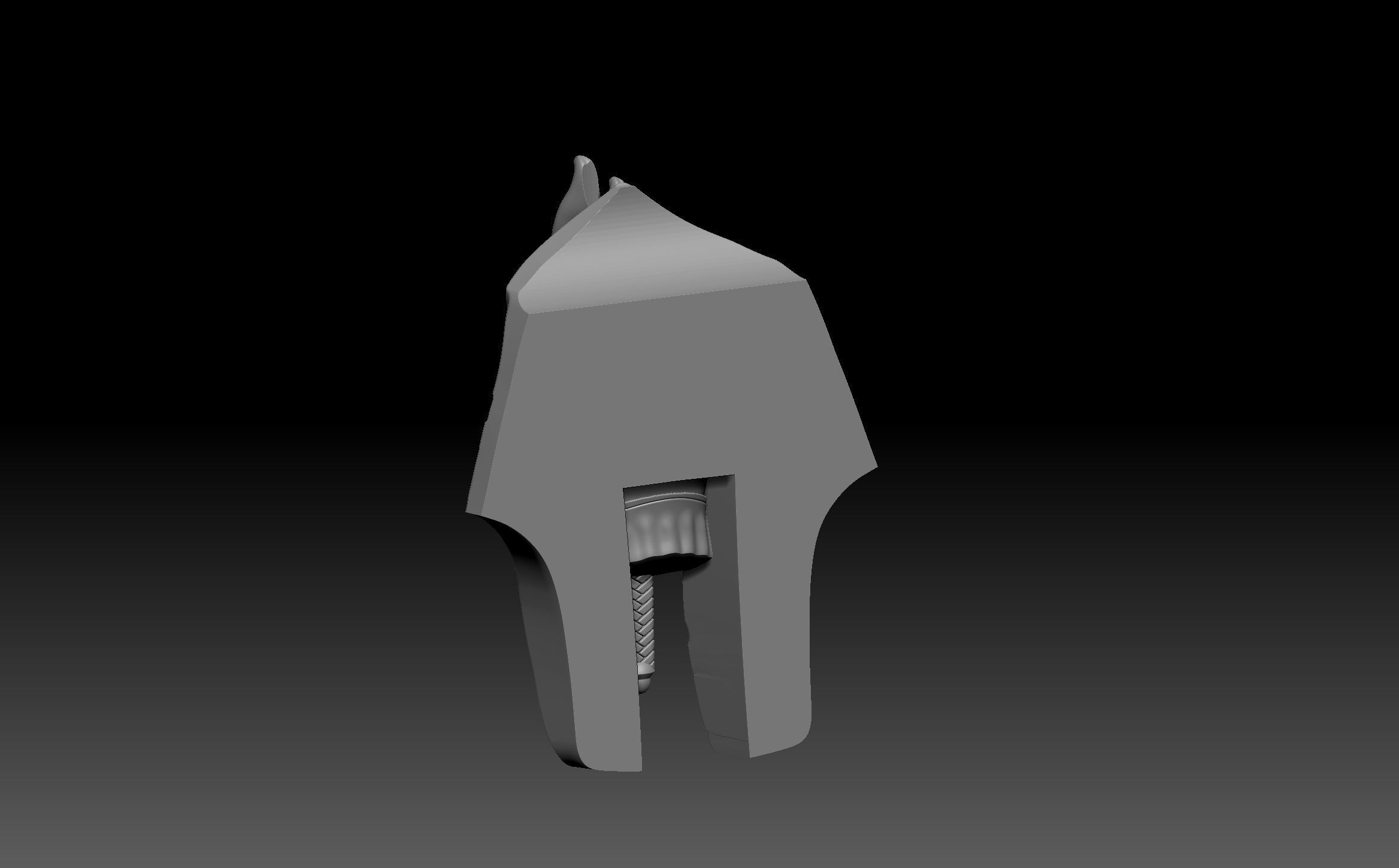 pharaoh king tut pendent 2 3D print model 3D print model_2