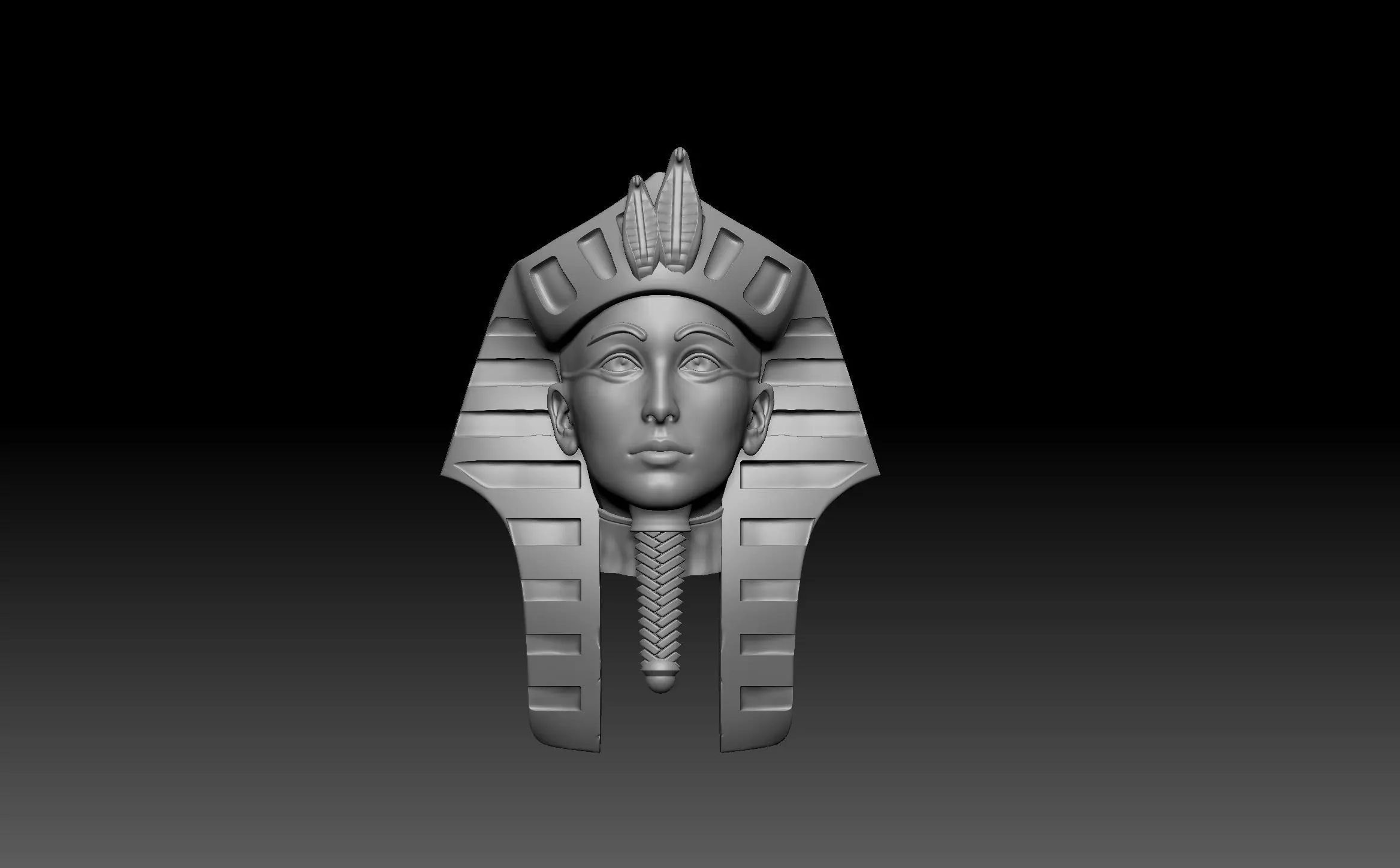 pharaoh king tut pendent 2 3D print model 3D print model_0