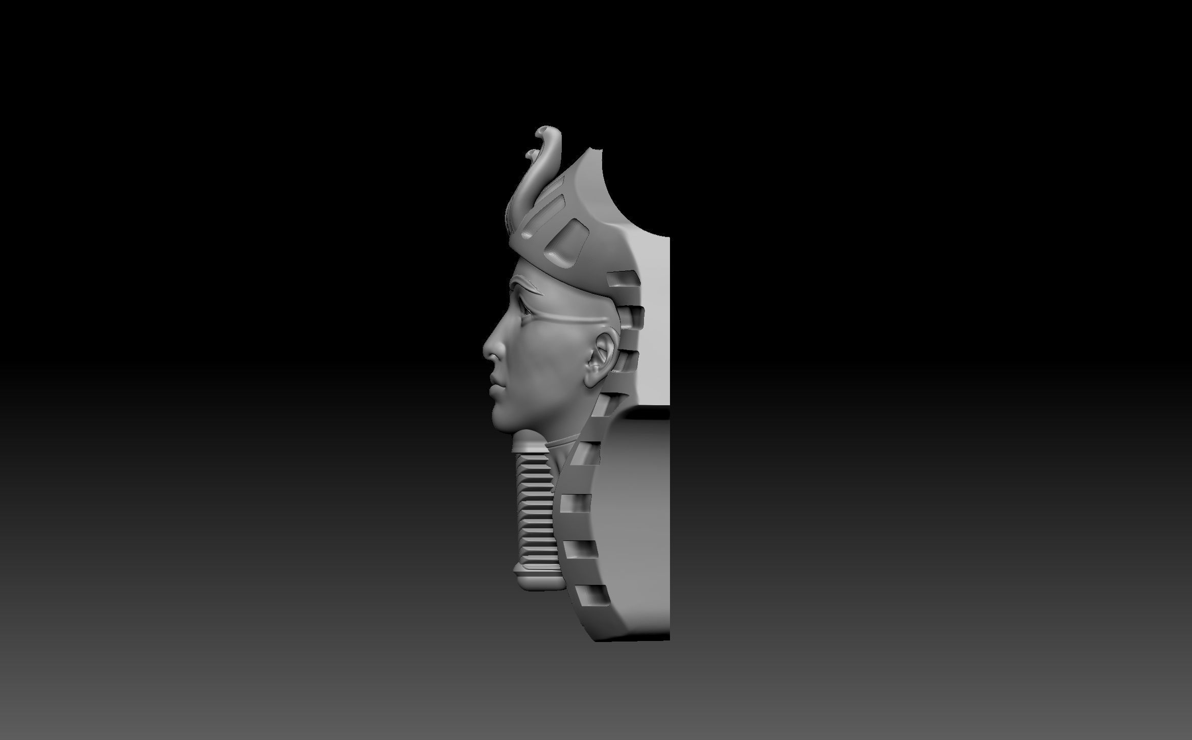 pharaoh king tut pendent 2 3D print model 3D print model_1