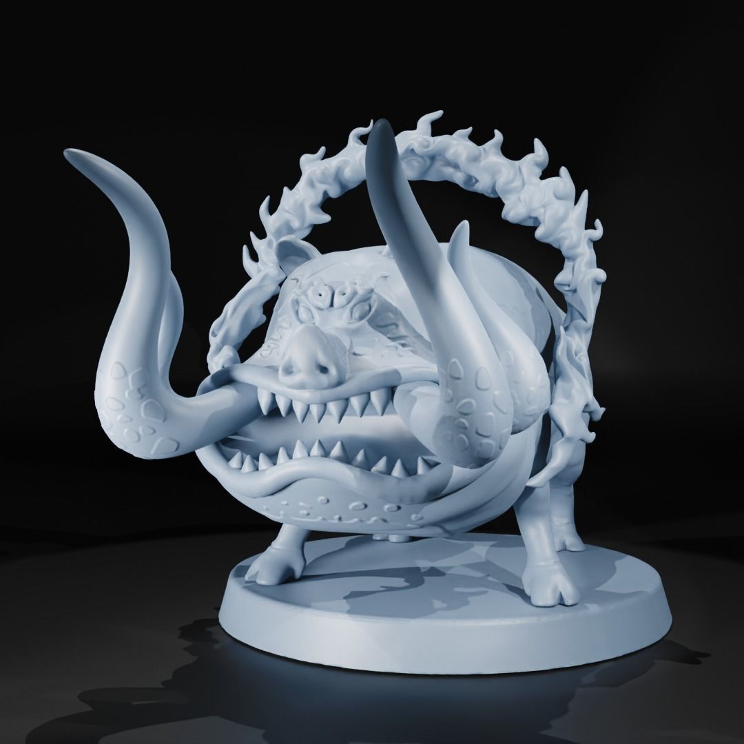 TOPMAN WARCURY - FIVE ELDERS - ONE PIECE 3D print model_1