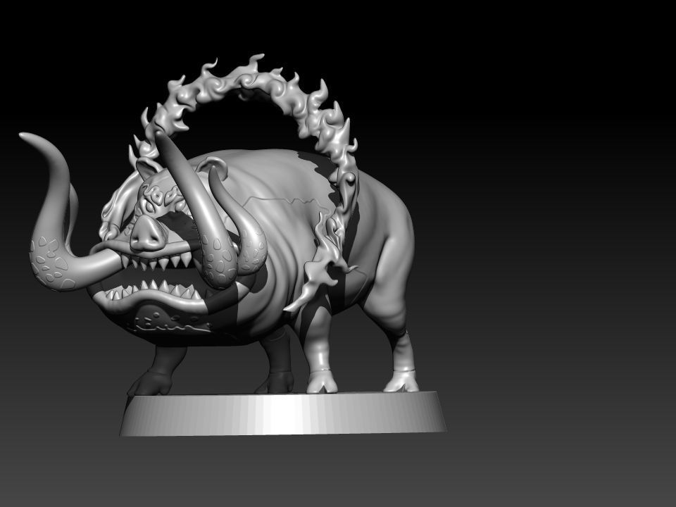 TOPMAN WARCURY - FIVE ELDERS - ONE PIECE 3D print model_2