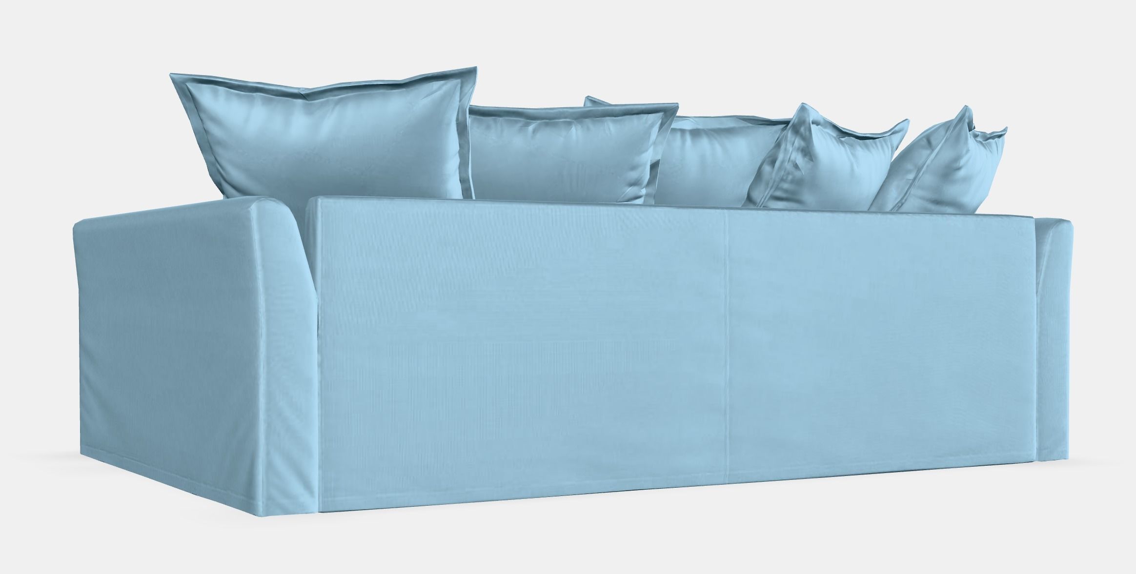 HOLMSUND Corner sofabed Low-poly 3D model_2