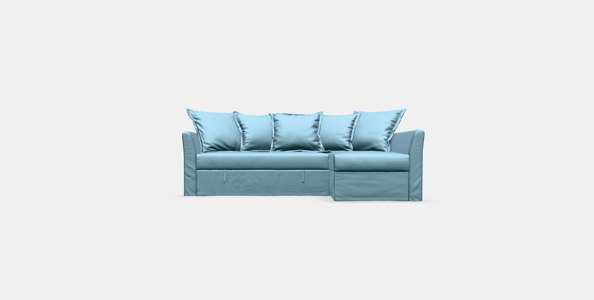 HOLMSUND Corner sofabed Low-poly 3D model_10